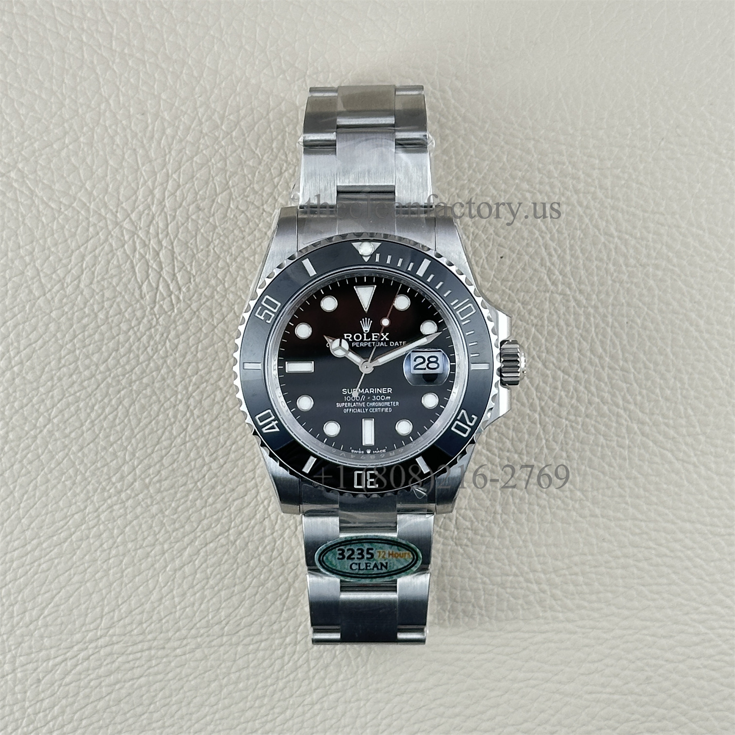 The Best Replica Rolex Submariner Oyster 126610LN-0001 Globally Recognized Super Clone 3235 Movement Black Ceramic Bezel Black Dial Diving Waterproof 41mm Clean factory Made