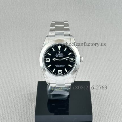 Clean Factory Rolex Explorer-I 224270-0001 40mm Black Dial 904L Steel Super Clone 3230 Movement