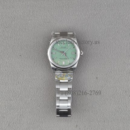 Clean Factory Rolex Oyster Perpetual 36 Ref. 126000-0011 “Pistachio Dial”